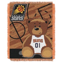 Phoenix Suns OFFICIAL NBA &quot;Half-Court&quot; Baby 36&quot;x 46&quot; Triple Woven Throw - £27.72 GBP