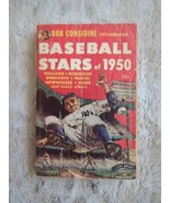 BASEBALL STARS OF 1950 BY BOB CONSODINE WILLIAMS DIMAGGIO JACKIE KINER S... - £14.88 GBP