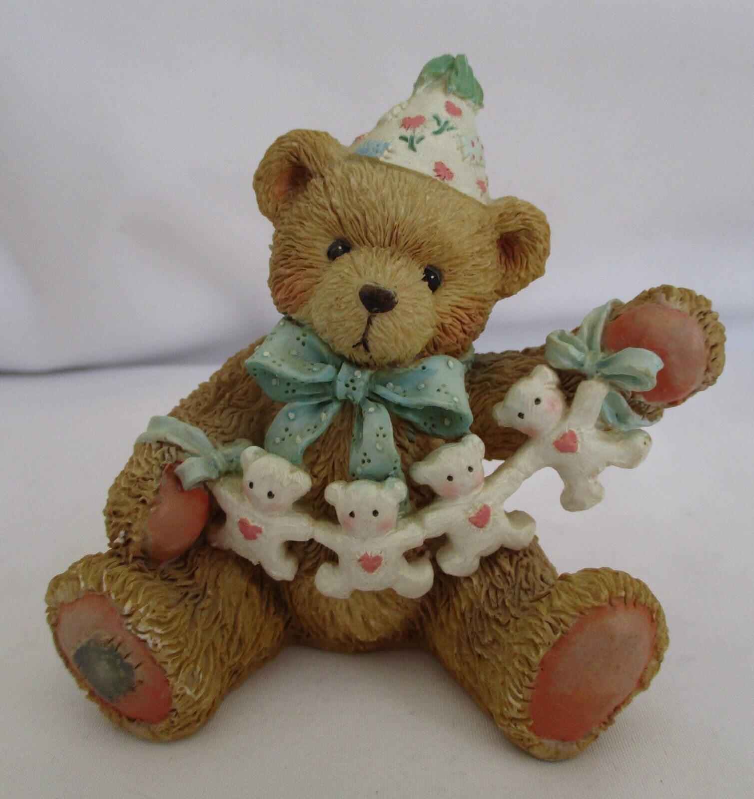 Hamilton Gifts Cherished Teddies Age 4 &quot;Unfolding Happy Wishes Four You&quot;... - $8.90