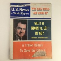 VTG U.S. News &amp; World Report October 3 1966 Richard Nixon vs Lyndon B. Johnson - £7.38 GBP