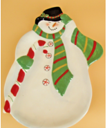 Certified International Susan Winget Snowman 10&quot; Serving Plate - €12,36 EUR