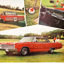 1966 Plymouth 67 Fury Car Advertisement Automobilia Chrysler Motor Vtg D... - $29.99