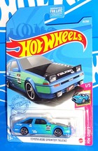 Hot Wheels 2021 HW Drift #31 Toyota AE86 Sprinter Trueno Blue FALKEN TIRES - £6.22 GBP