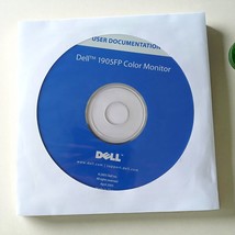 Dell 1905FP Color Monitor USER DOCUMENTATION CD Disc Replacement  - €7,55 EUR