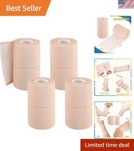 4 Rolls Elastic Tape Adhesive Elastic Tape Self Adhesive Bandage Wrap Fl... - $57.00