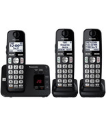 Panasonic - KX-TGE433B - DECT 6.0 Plus 1.90 GHz Cordless Phone - Black - £132.87 GBP