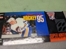 Brett Hull Hockey &#39;95 Nintendo Super NES Cartridge Only - £3.97 GBP