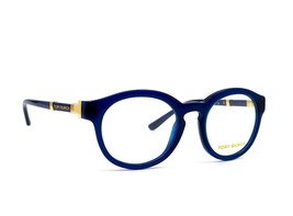 New Tory Burch TY2076 1656 Blue Gold Authentic Eyeglasses Frame - £51.48 GBP