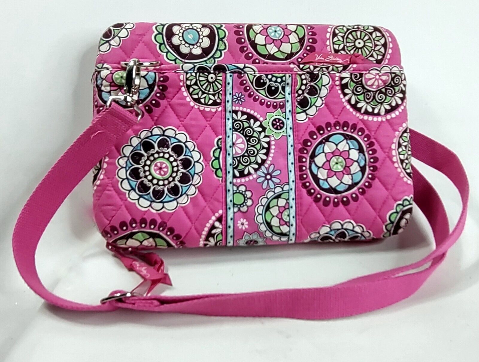 Vera Bradley Padded Quilted Tablet Carrying Case Adjustable Strap - $18.99