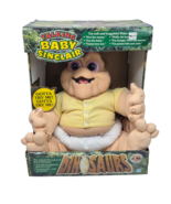 VINTAGE 1991 HASBRO TALKING BABY SINCLAIR DINOSAUR PLUSH IN ORIGINAL BOX - TALKS - $261.25