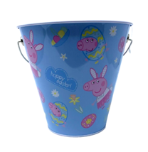 Peppa Pig Tin Pail Easter Bucket Basket Easter  - £1.54 GBP