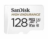 SanDisk 128GB High Endurance UHS-I microSDXC Memory Card with SD Adapter... - £32.71 GBP