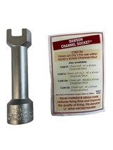 NEW Dawson Channel Socket CSM12e 19mm a/f 3/4&quot; For Use Within 83/62 x 41mm Strut - £31.84 GBP