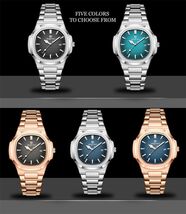 Poedagar 613 Men's Analog Quartz Luminous Watch With Date Stainless Stee... - $32.67