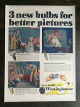 Vintage 1952 Westinghouse Light Bulbs Original Ad 721 - $6.64