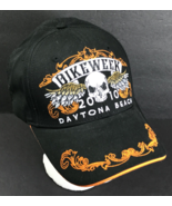Bike WEEK 2010 Daytona Beach 69th Annual Ball Cap Hat Embroidered Skull ... - €10,98 EUR