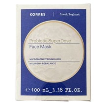 Korres Greek Yoghurt Probiotic Superdose Face Mask Yogurt 3.38oz 100mL - £11.82 GBP