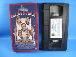 James Bond 007 Casino Royale 1967 Columbia Pictures (VHS 1987) OOP HTF RARE - £11.00 GBP