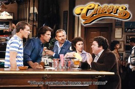 Cheers Where Everybody Knows Your Name &quot;Cheers&quot; TV Metal Sign - £29.76 GBP