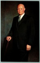 Dwight D Eisenhower President of United States UNP Chrome Postcard G11 - $3.57