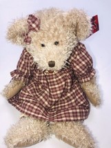 Russ Flora Bears from the Past 15 inch Wears Dress and Special Pants Has Tag - £16.01 GBP