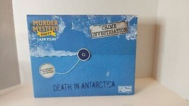 Murder Mystery Party Case Files: Death in Antarctica Mystery Detective C... - $15.84