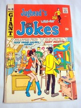 Jughead&#39;s Jokes #18 1970 VG Archie Comics Giant Dipsy Doodles Puzzle Page - £6.28 GBP