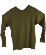 Green Prana Fitted Sweatshirt Mens size Large Made USA - $48.07 CAD