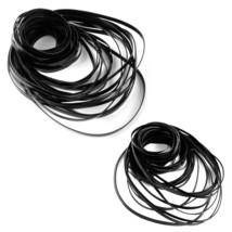 100 Pcs Recorder Rubber Belts - Cassette Recorder Repair Maintenance Mix... - $18.99