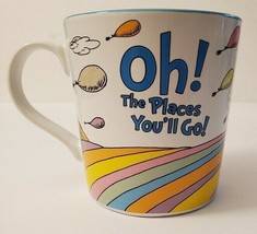 Dr. Seuss Oh! The Places You&#39;ll Go! Ceramic Coffee Cup Mug Tea 12 oz. - £7.90 GBP