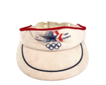 Los Angeles 1984 Olympics Sun Visor Hat Adjustable Strap LA Summer Games... - $19.34