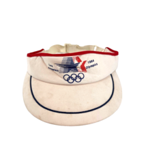 Los Angeles 1984 Olympics Sun Visor Hat Adjustable Strap LA Summer Games... - £15.37 GBP