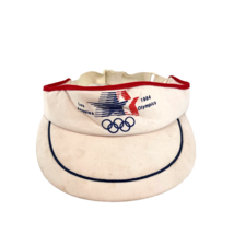 Los Angeles 1984 Olympics Sun Visor Hat Adjustable Strap LA Summer Games... - $19.34