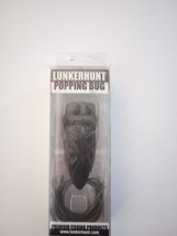 Lunkerhunt Premium Fishing Products PBUG05 Popping Bug Charcoal 2.75&quot;, 1... - $9.85