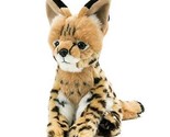 Colorata Serval Cat Plush Toy Child Animal Touch Doll Gift Present Birthday - $45.19