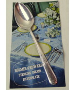 Dinner Spoon Holmes Edwards Youth Pattern  6 1/8&quot;   Inlaid Silverplate - £3.06 GBP