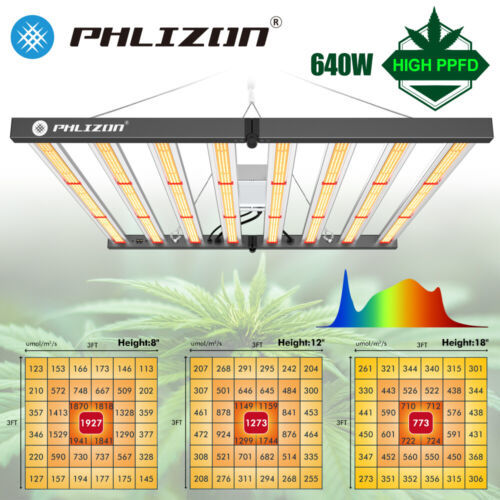 Primary image for Wholesale Commercial LED Grow Light 640W Foldable Dimmable Plant Lamp Fixtures