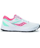 Saucony Women&#39;s Cohesion 13 Running Athletic Shoes White Mint Coral Size... - $95.00 CAD