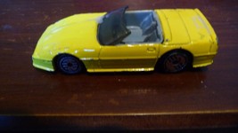 1988 Yellow Chevrolet Corvette Hot Wheel loose - £5.57 GBP