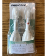 Pack of 2 Philips Sonicare Advance Compact Replacement Brush Heads HX 4012 - £10.18 GBP