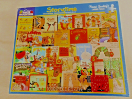 Storytime 1000 Pc Jigsaw Puzzle Larger Pieces White Mountain New Factory Sealed - $17.00