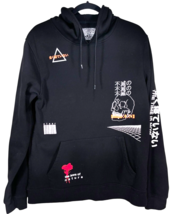 Brooklyn Cloth skull Immortaility laws of nature black skater hoodie size M - $25.23