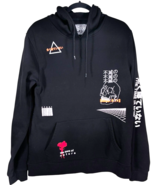 Brooklyn Cloth skull Immortaility laws of nature black skater hoodie size M - €21,69 EUR