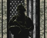 24&quot; X 44&quot; Panel United States Army US Army USA Military Fabric Panel D56... - $8.63