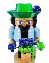 Steinbach Nutcracker Volkskunst W Germany grapes winemaker nut cracker Christmas - £197.84 GBP