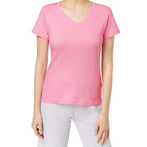 Jockey Womens Sleepwear Short Sleeve Tee Size Small Petite Color Ballet Pink - £22.69 GBP