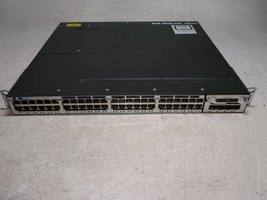 Cisco Catalyst 3750-X WS-C3750X-48T-S 48-Port Switch Damaged Stack Port AS-IS - £51.04 GBP