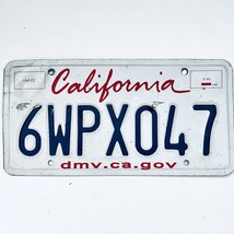  United States California Lipstick Passenger License Plate 6WPX047 - £12.76 GBP