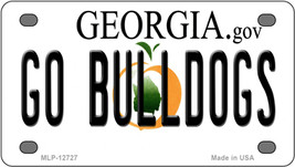 Go Bulldogs Georgia Novelty Mini Metal License Plate Tag - $14.95