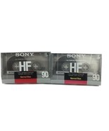 Vintage Sony HF 90 Minute Type I Normal Bias Blank Cassette Tapes - $16.16 CAD